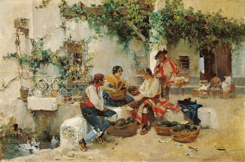 Vendiendo melones, Joaquin Sorolla